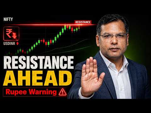 Nifty at Resistance, Rupee New Low: Full Market Analysis This Week