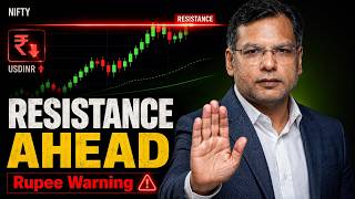 Nifty at Resistance, Rupee New Low: Full Market Analysis This Week