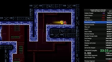 AM2R 100% - New strat on inner complex gamma saves 2.46 seconds