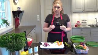 Dampede grønnsaker i Tupperware MicroGourmet