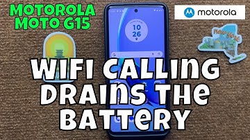 How To Fix Motorola Moto G15 WiFi Calling Drains the Battery