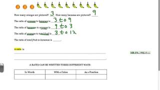 CH. 1 Lesson 2 Ratios