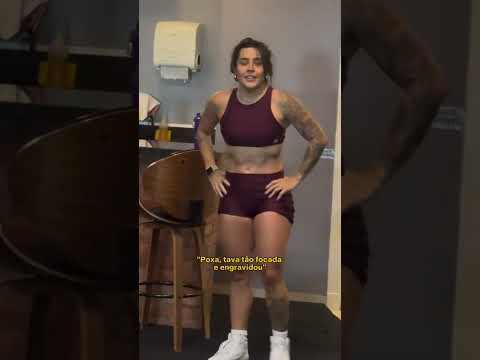 Lauana Prado viraliza ao treinar grávida de Dom