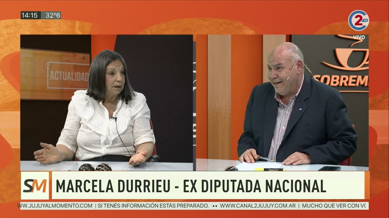 Sobremesa: Marcela Durrieu