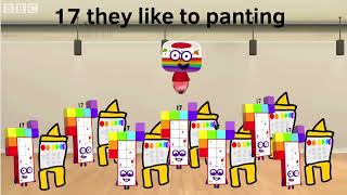 Fanmade Numberblocks Season 8 Ep 8 The Artist Art Of 17S