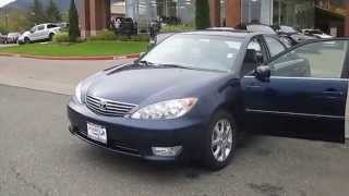 2005 Toyota Camry Sky Blue Pearl - STOCK 15-2052A