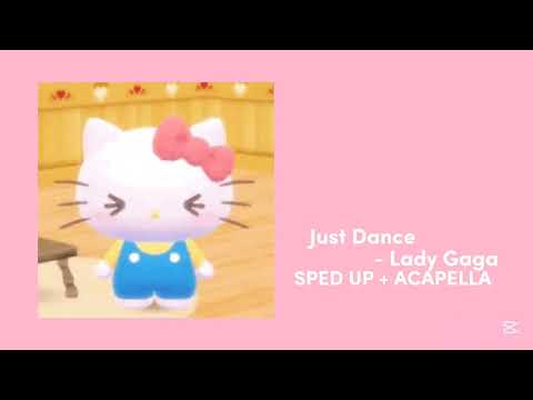 Just Dance Lady Gaga بدون موسيقى مسرعة صوت إمرأة