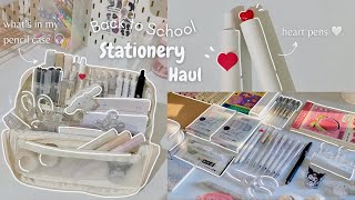 minimalistic back-to-school stationery haul  2023 🤍📎 w/ Stationery Pal (India)