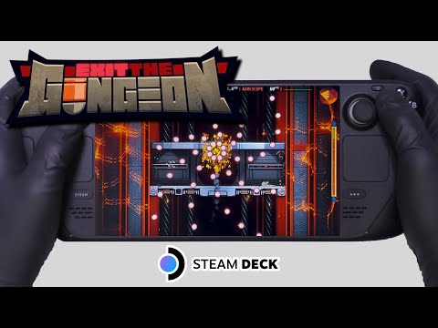 Exit the Gungeon | Steam Deck Gameplay | Steam OS