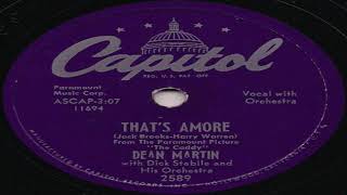 Dean Martin With Dick Stabile And His Orchestra-That&#39;s Amore/You&#39;re The Right One