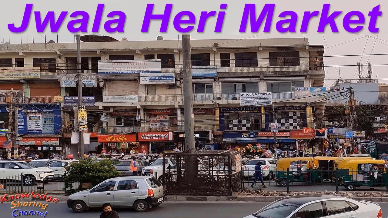 Jwala Heri Market Paschim Vihar West Delhi (Walk Around)