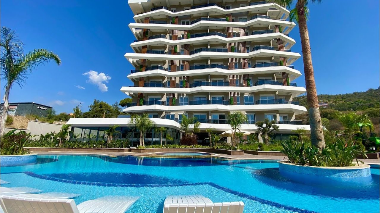 Alanya - Langt zuuu! Nur 57.000€ 2 Zimmer Wohnung in Lux Anlage 