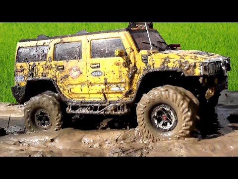 scale-model-off-road-mud-&-water-barrier---jeep,-hummer,-defender