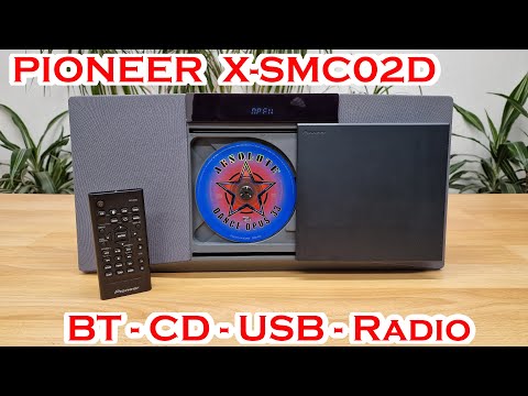 PIONEER X SMC02D Slim CD Micro System - YouTube