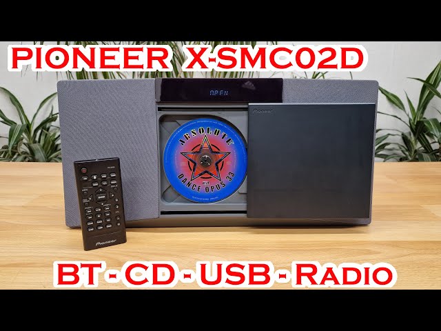 PIONEER X SMC02D Slim CD Micro System - YouTube