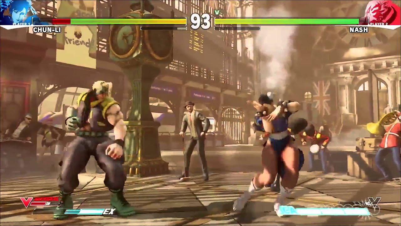 street fighter 5 mods SFV: ChunLi Vs Nash Ps4 Gameplay 1080p 60fps ✔