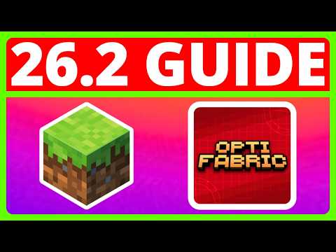 How To Download And Install OptiFabric For Minecraft Java 26.2 | OptiFine Alternative