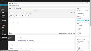 Oasis Workflow Wordpress Plugin - Auto Submit Process