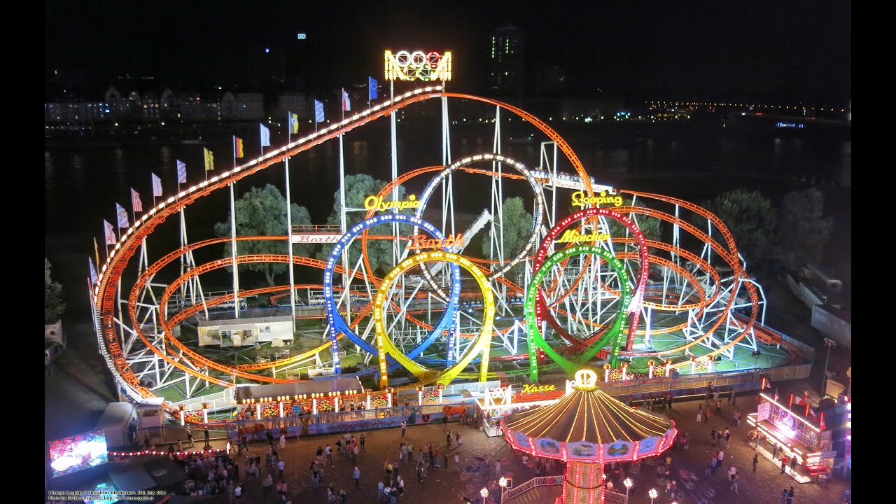 Olympia looping bahn POV at Oktoberfest 1999