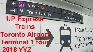 How find & go to up union pearson express trains at toronto airport
yyz terminal 1 tour dji osmo plus