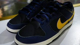 Vintage Michigan dunks available @gbny and on the Gbny app #unboxing #trending #nikedunklow #gbny