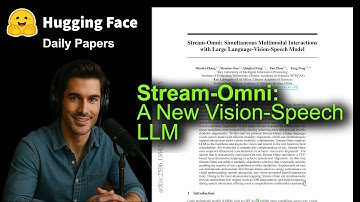 Stream-Omni: A New Vision-Speech LLM