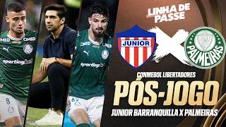 JUNIOR BARRANQUILLA 1X1 PALMEIRAS AO VIVO: TUDO DO PÓS-JOGO DA LIBERTADORES | ESPN