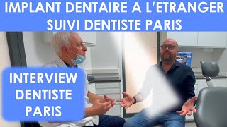 Interview dentiste Newdentaire à Paris