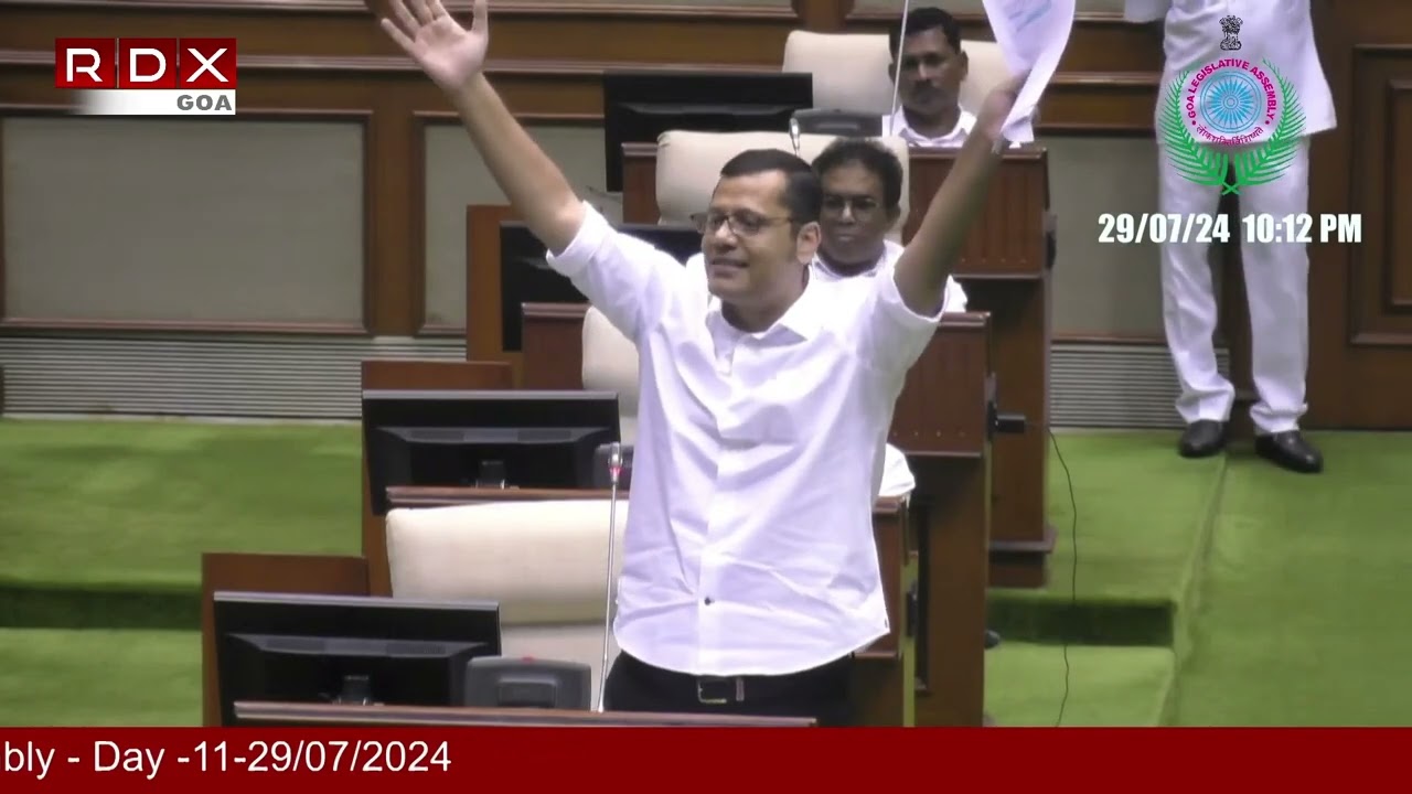 Heated Arguments with Minister Govind Gaude Between Yuri Alemao & Vijai Sardesai on Kala Academy