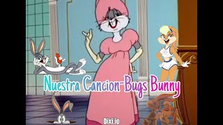 |BUGS BUNNY|  bailando 💃con vestido👗 