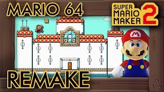 Super Mario Maker 2 - Incredible Super Mario 64 Remake Level