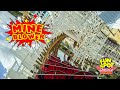 2017 Mine Blower Wooden Roller Coaster On Ride HD POV Fun Spot America Kissimmee FL