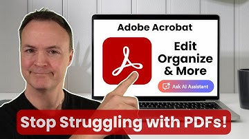 How to Use Adobe Acrobat in 2025 – Edit PDFs, Use AI Assistant, and More!