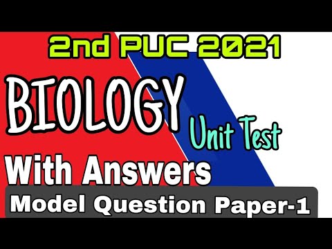 biology assignment 2nd puc 2021