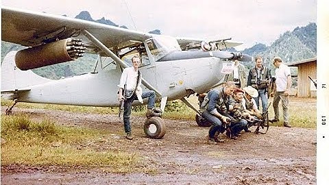 Best of Vietnam War Forward Air Controller Cessna O-1 L19 Birddog flight videos