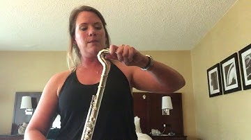 Vertical flute head joint demonstration