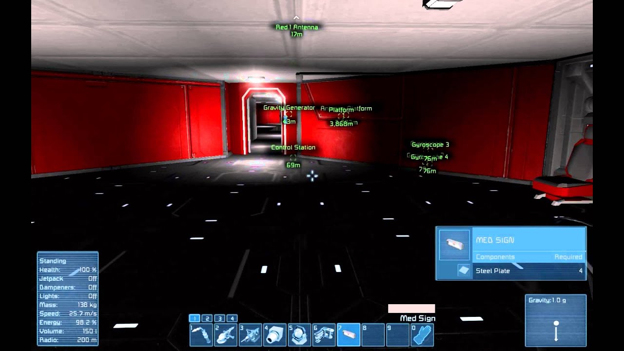 Space Engineers - Survival - Ep 1 Good Start - YouTube