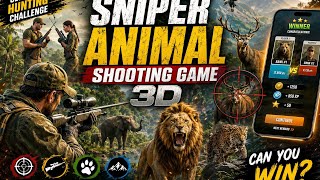Sniper Animal Shooting Game 3D Android Gameplay | Wild Hunting Adventure screenshot 2
