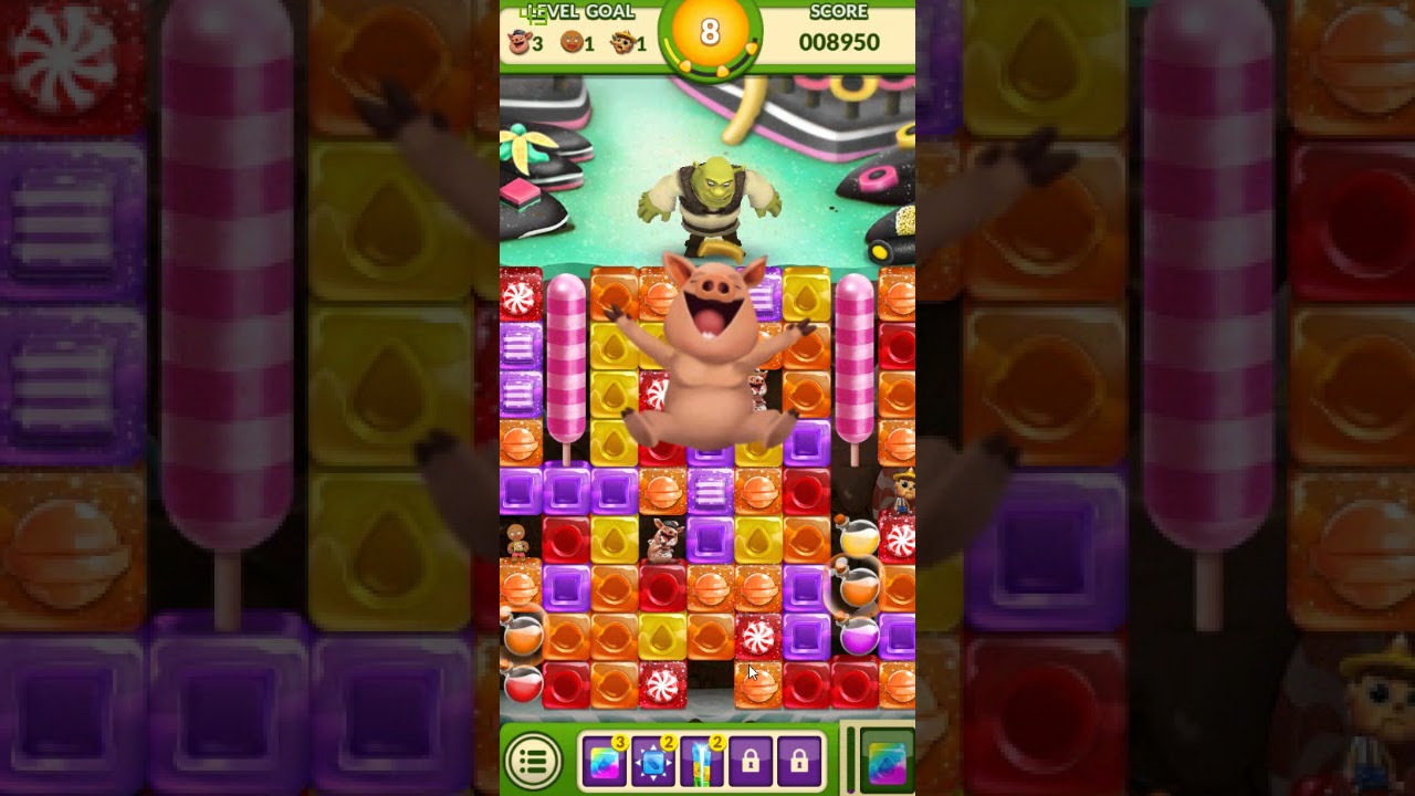 Shrek Sugar Fever level 69 no boosters 😈