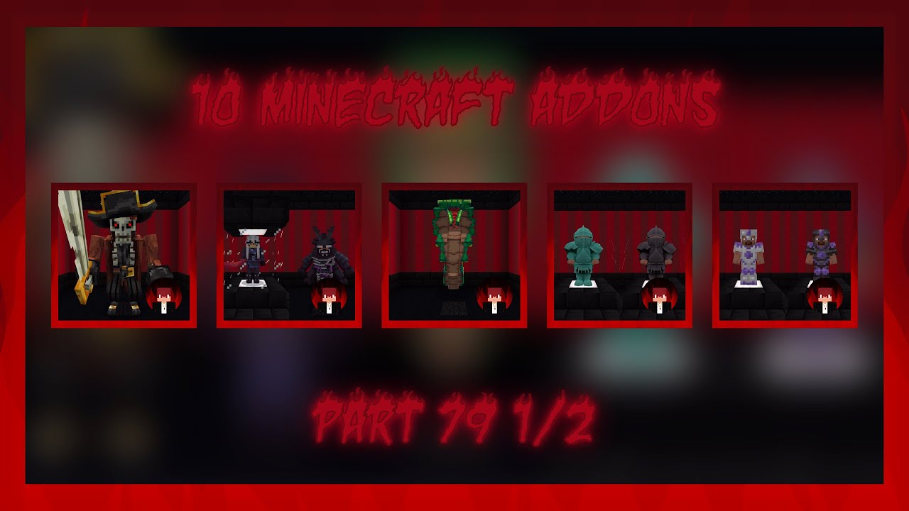 10 Minecraft Addons Part 79 1/2 | Builds/ Banners/ Addons - YouTube