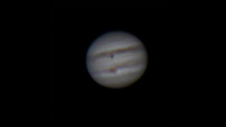 Solar Eclipse on Jupiter, from Earth