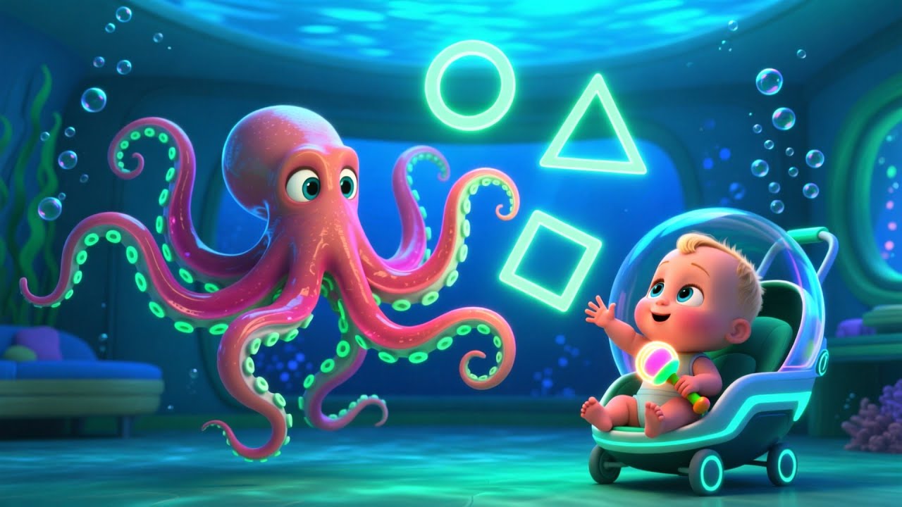 Learning Shape Party 🔷😊🍼 | Kids Fantasy Song | Learn Shapes and Happy Routines