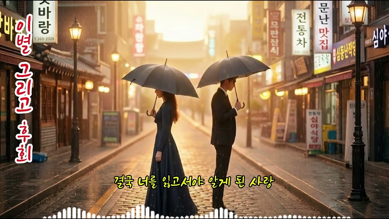 비 오는 날 듣기 좋은 애절한 노래 ｜ 이별 그리고 후회 (Retro Ballad)