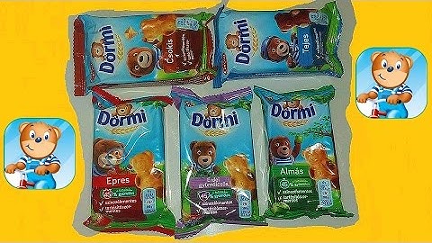 Édesség kóstolás - Dörmi mackó piskóták