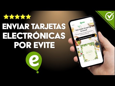 ¿Cómo enviar un mensaje por EVITE con invitaciones y tarjetas electrónicas?