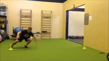 Lateral Shuffle 2-Step: Agility and Conditioning Drill