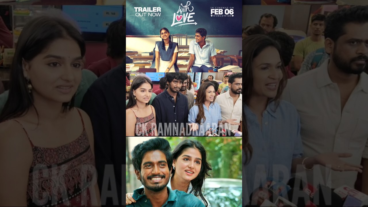 With Love FDFS Soundarya Rajinikanth reaction..??? | With Love Movie | Abishan Jeevinth | 