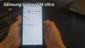 How to delete your browsing data in the Internet app on Samsung Galaxy S24 Ultra