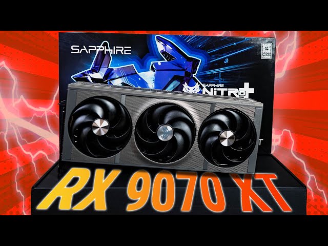 🚀🔴Sapphire Nitro+ RX 9070 XT Unboxing & First Look! 🚀 *NOT