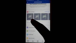 How to set ad preferences in Facebook iOS or iPhone app screenshot 3